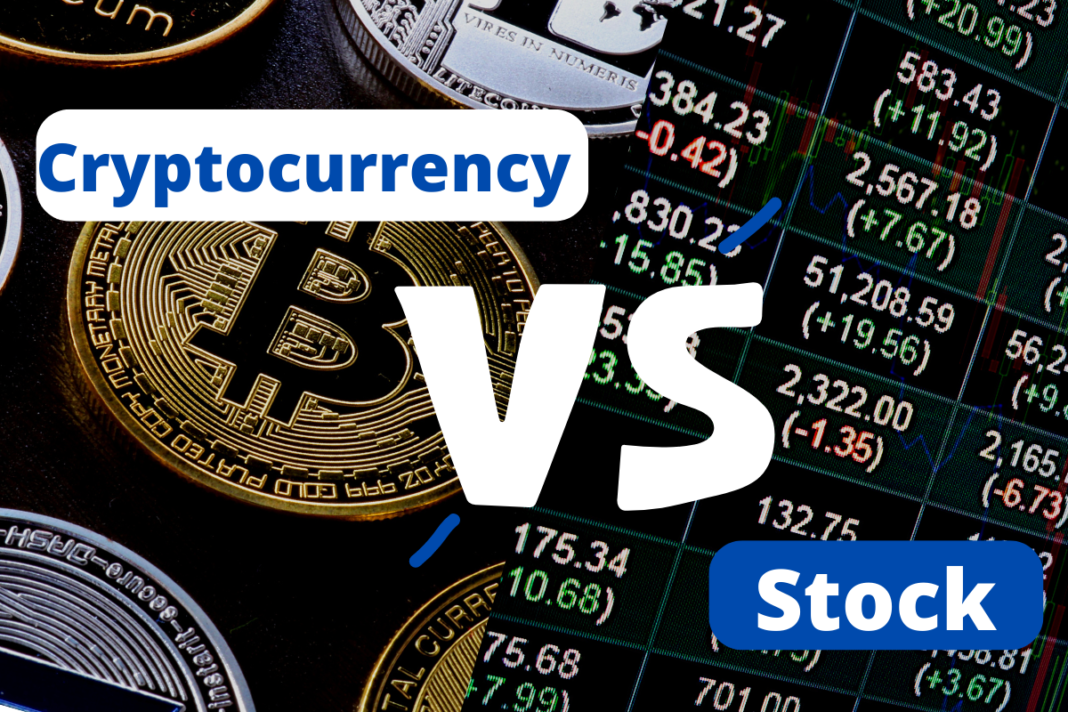 cryptocurrency vs stock market