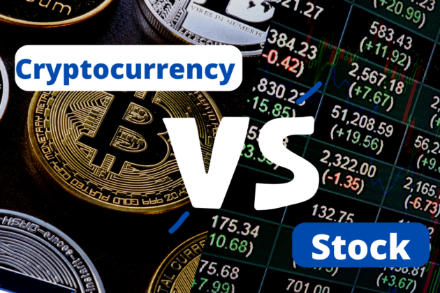 cryptocurrency vs stock makret